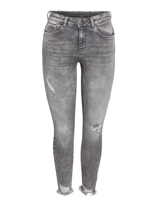 EMP "NMKIMMY NW DESTROY ANK SKNY AZ368MG NOOS" Jeans grau von Noisy May