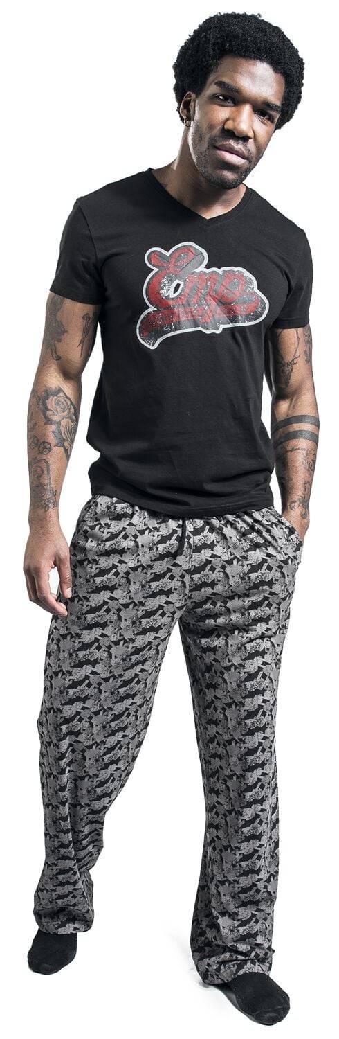 EMP Schlafanzug schwarz von EMP Stage Collection Lagerräumung