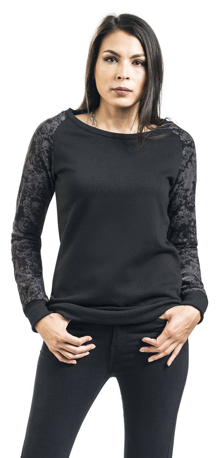 EMP Sweatshirt schwarz von Black Premium by EMP Heißer Verkauf