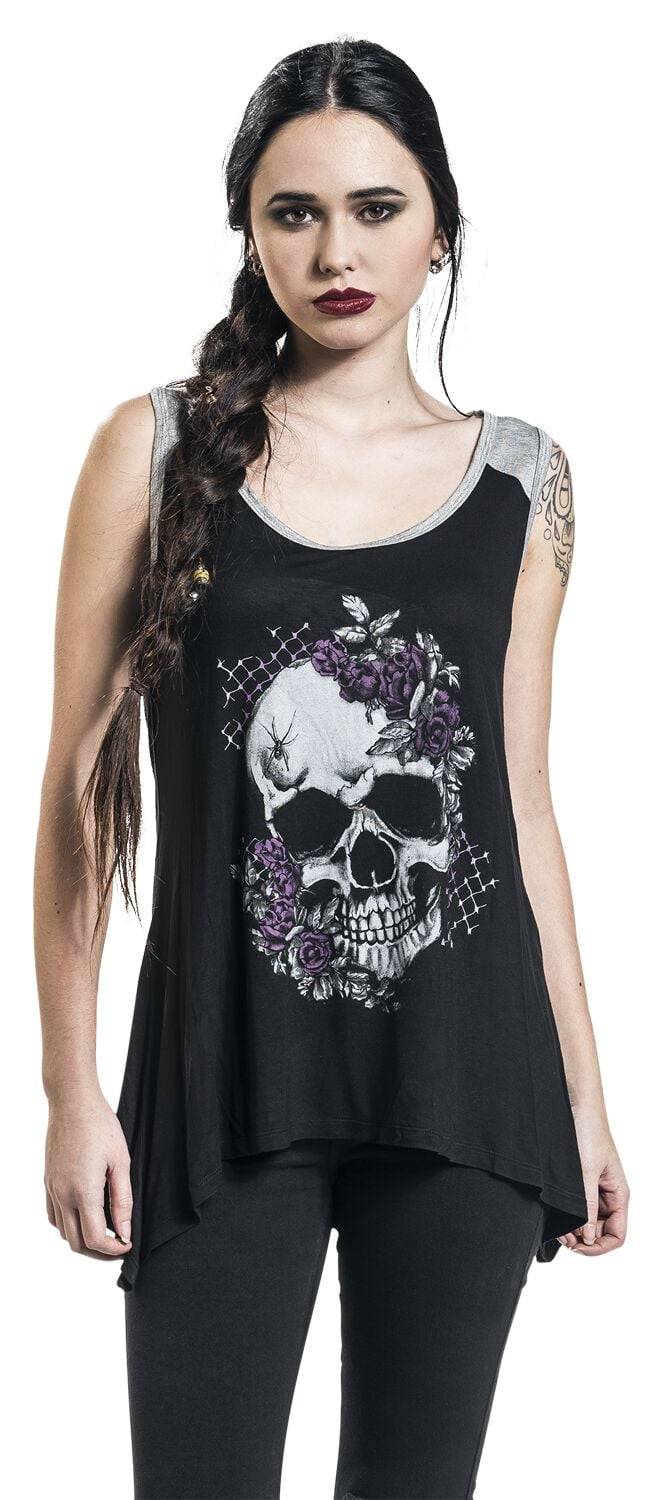 EMP Top schwarz/grau von Black Premium by EMP Neueste Mode