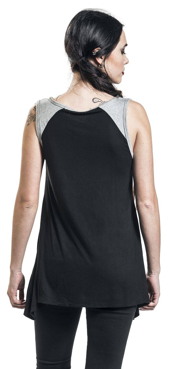 EMP Top schwarz/grau von Black Premium by EMP Neueste Mode