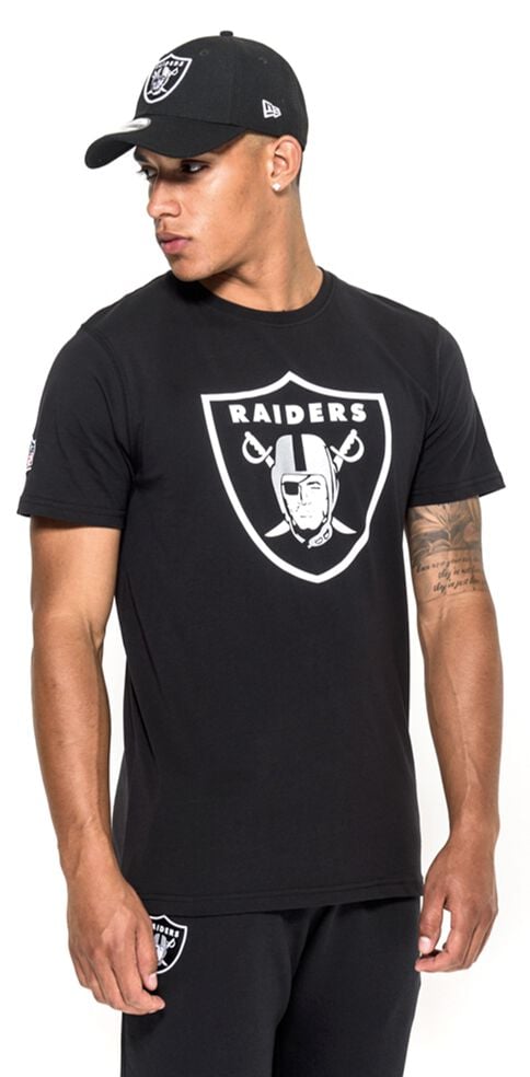 EMP "Las Vegas Raiders" T-Shirt schwarz von New Era - NFL Zeitlich begrenztes Angebot