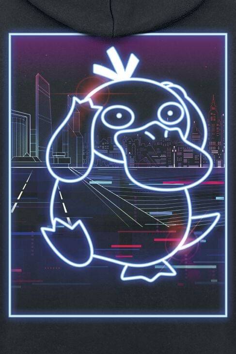 EMP "Enton - Neon" Kapuzenjacke schwarz von Pokémon Wochenangebot