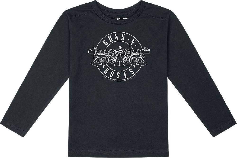 EMP "Metal-Kids - Bullet - Outline" Langarmshirt schwarz von Guns N' Roses