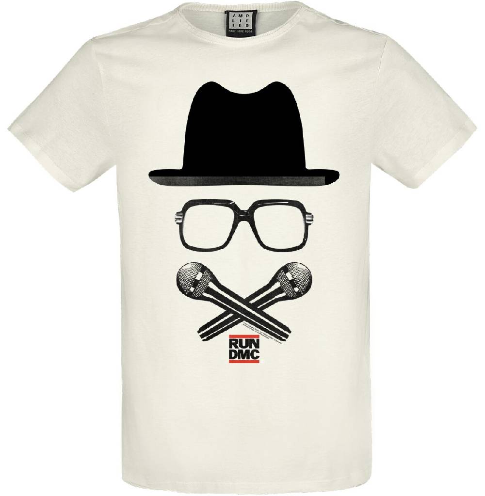 EMP "Amplified Collection - 2 Mics" T-Shirt altweiß von Run-D.M.C Outlet