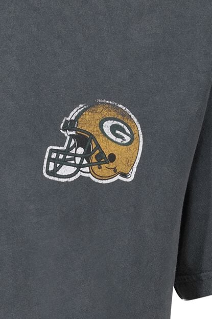 EMP "NFL Packers College Black Washed" T-Shirt multicolor von Recovered Clothing Günstiger Verkauf