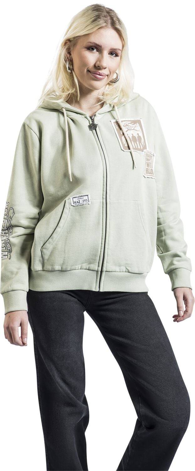 EMP "Winchester Brothers" Kapuzenjacke grün von Supernatural Kostenloser Versand
