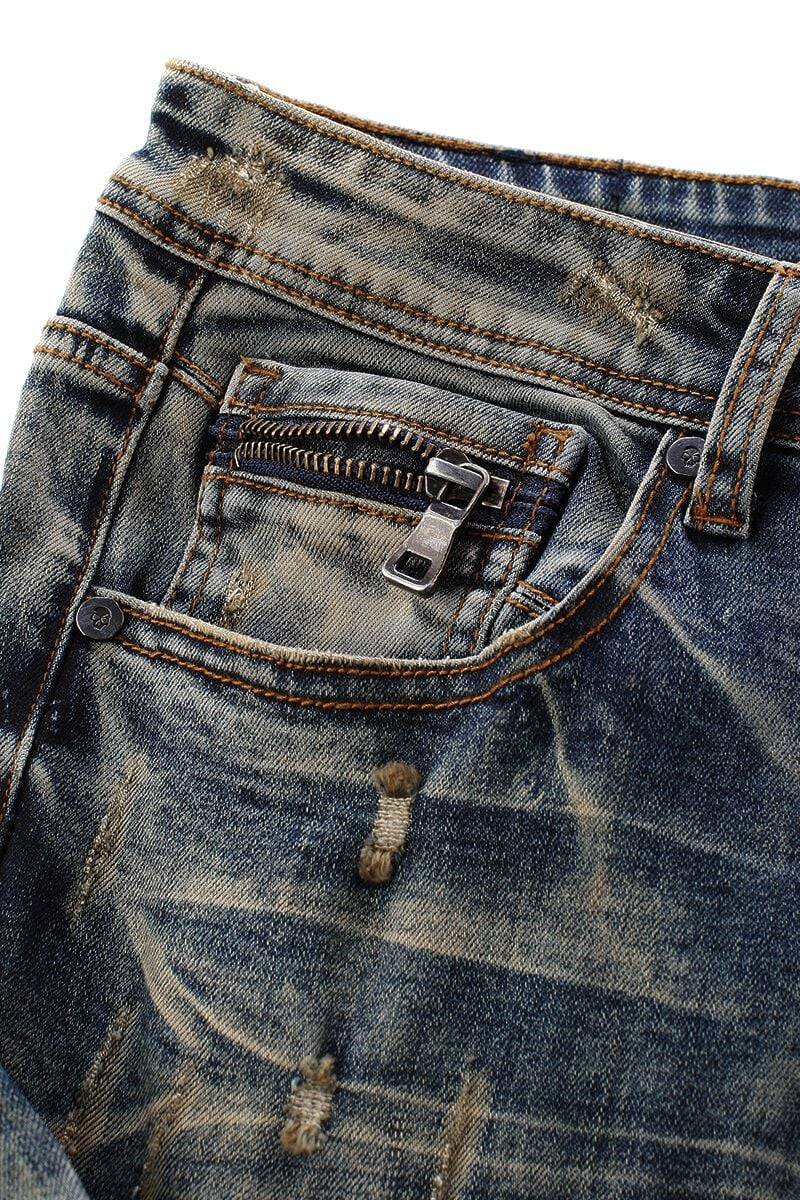 EMP Jeans blau von Rock Rebel by EMP Flash Sale