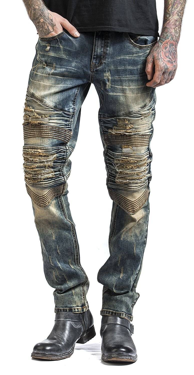 EMP Jeans blau von Rock Rebel by EMP Flash Sale