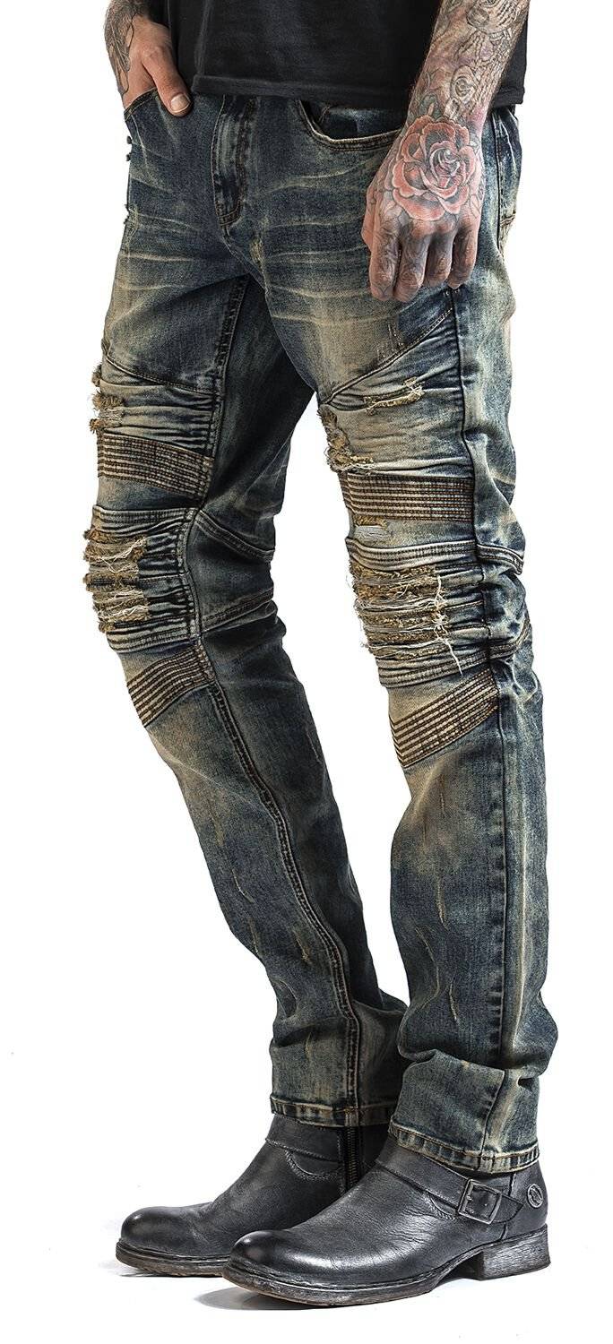 EMP Jeans blau von Rock Rebel by EMP Flash Sale
