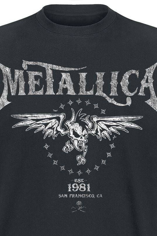 EMP "Biker" T-Shirt schwarz von Metallica Preisnachlass