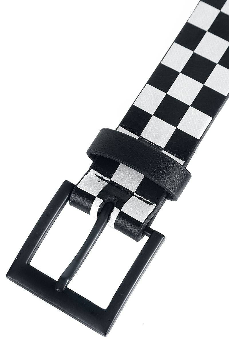 EMP "Gordon" Gürtel schwarz/weiß von RED by EMP Osterangebot