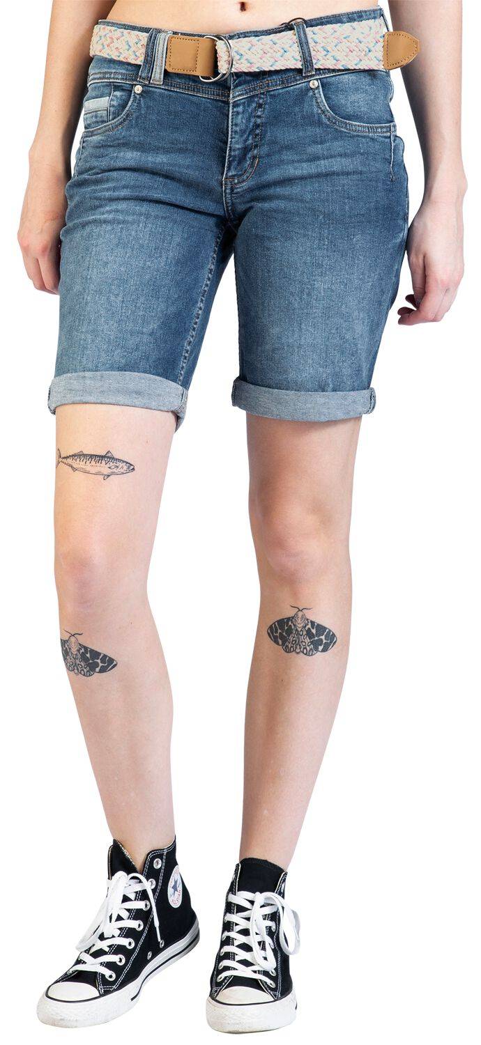EMP "Ladies Bermuda" Short blau von Sublevel Denim Blitzangebot