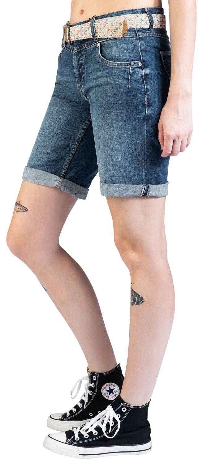 EMP "Ladies Bermuda" Short blau von Sublevel Denim Blitzangebot
