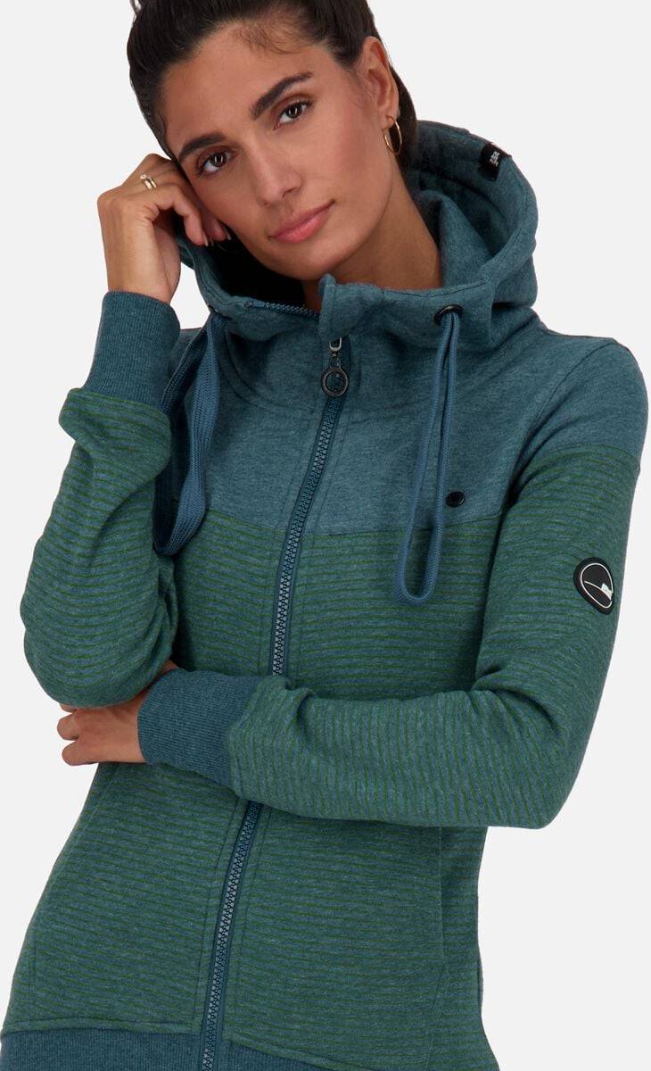 EMP "PalinaAK Z Hooded Sweat Jacket" Kapuzenjacke blau von Alife and Kickin Bestseller