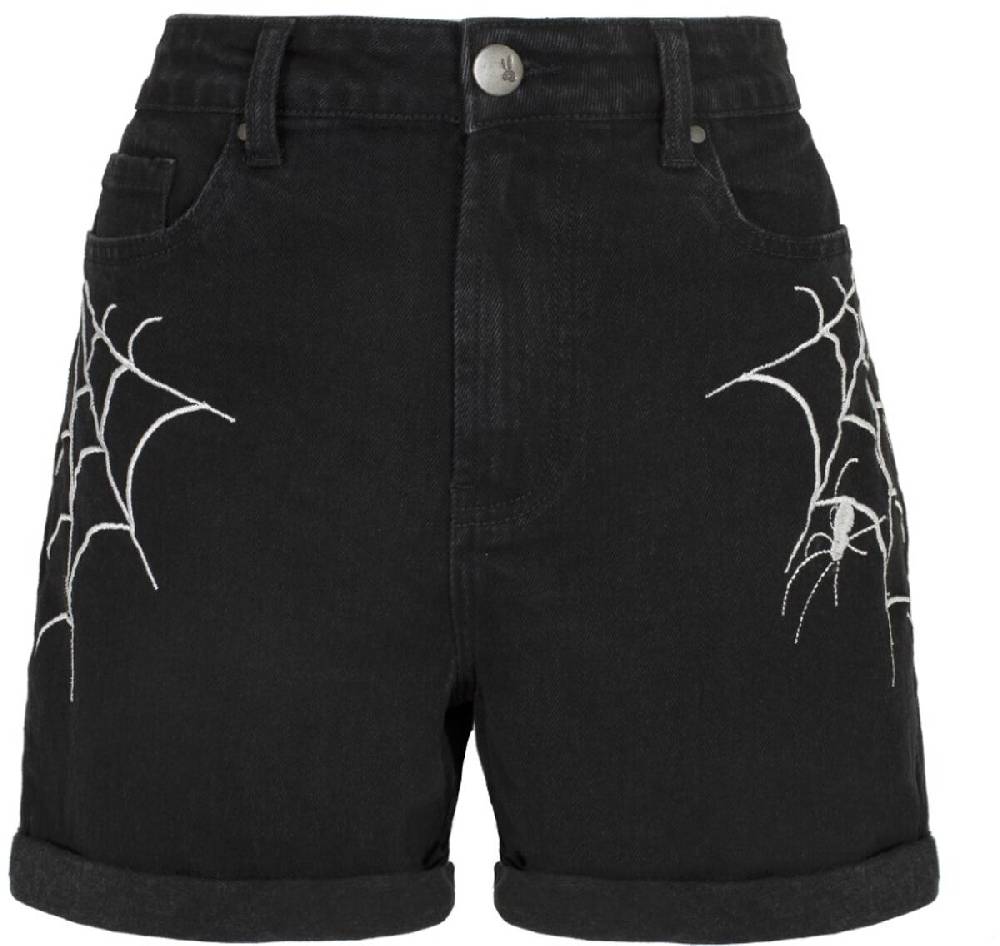 EMP "Ariana Shorts" Short schwarz von Hell Bunny Super Sparpreis