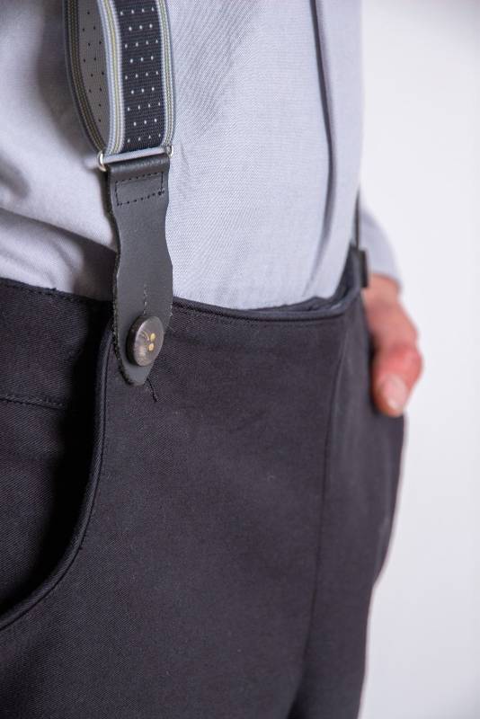 Rockmacherin Franz lange Hose Twill Bestseller