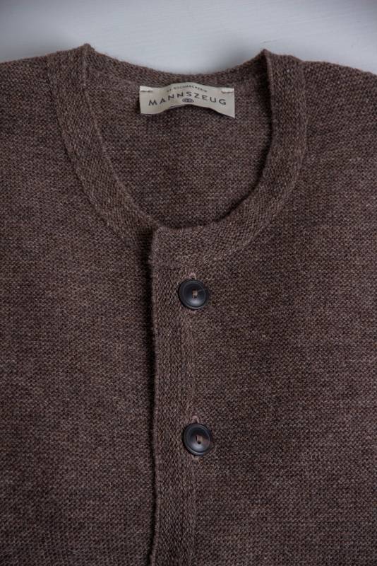 Rockmacherin Wolf Herren-Strickjacke Nur für heute