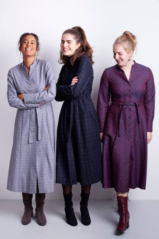 Rockmacherin Alma Mantelkleid Fabrikverkauf
