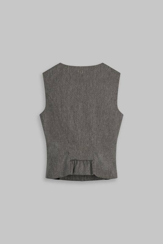 Rockmacherin Nanni Dobler Trachtenweste aus elastischem Baumwoll-Jacquard mit Baumwollfutter Neuheiten