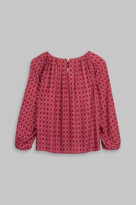 Rockmacherin Regula Elegante Damenbluse aus fließendem Viskoseflanell Tägliche Deals