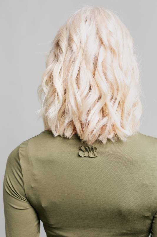 Rockmacherin Malou Langarm-Shirt mit Raffung Begrenzte Freigabe