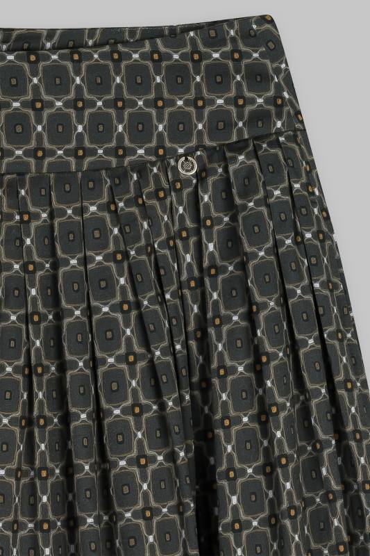 Rockmacherin Kalo Wadenlanger Rock mit Print und zwei Taschen Zeitbegrenzte Promotion