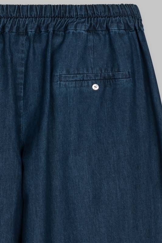 Rockmacherin Sempt Hosenrock aus weichem Denim mit Biesen und Gummizug Bis zu 55% Rabatt