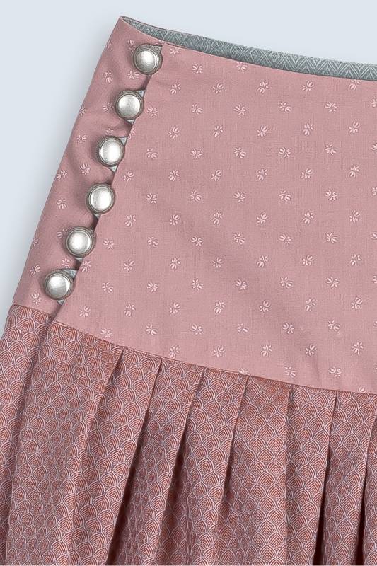 Rockmacherin Pfingstox Damen-Trachtenrock mit feinstem Baumwolljacquard Schlussverkauf