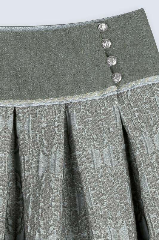 Rockmacherin Wiesn Trachctenrock in Midilänge mit strukturiertem Jacquard Günstiger Verkauf