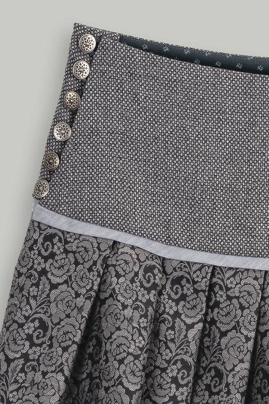 Rockmacherin Tähstund Trachtenrock mit edlem Wolljacquard Cyber Monday