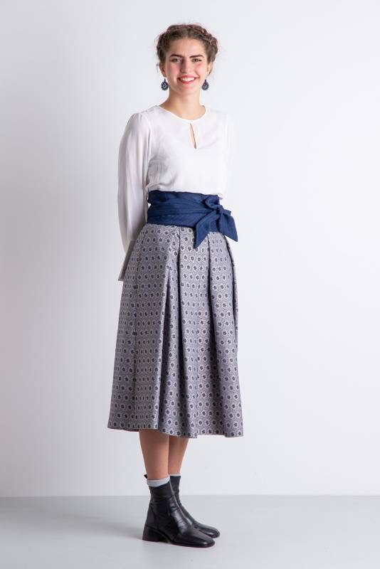 Rockmacherin Rock Münter grau blau Super Sparpreis