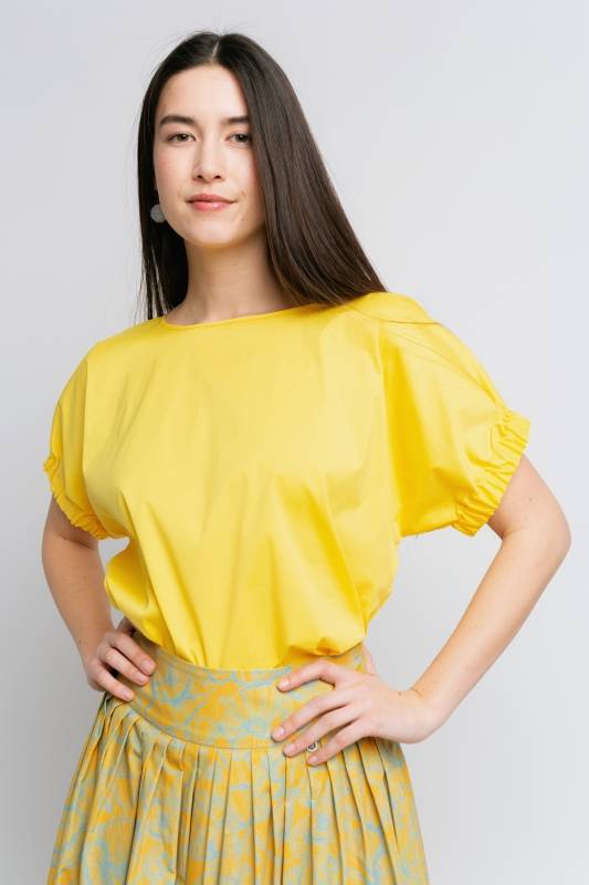Rockmacherin Oana Damen-Bluse im Kimono-Stil Letzter Tag