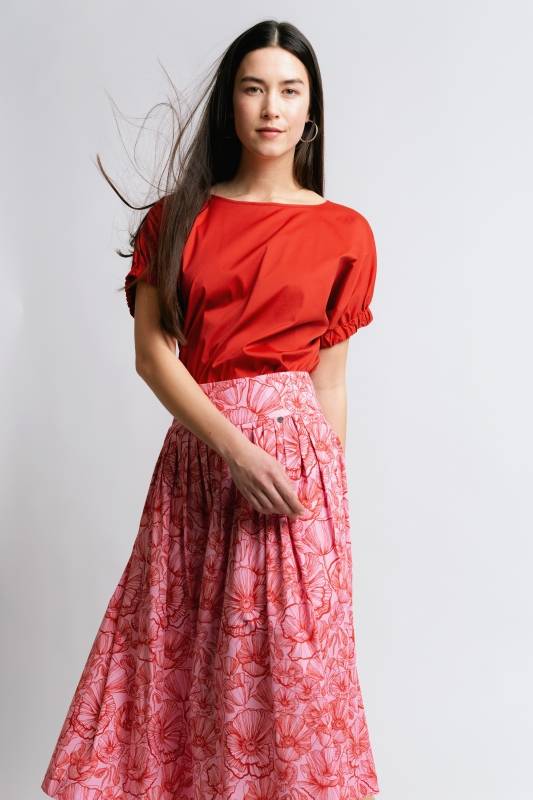 Rockmacherin Oana Damen-Bluse im Kimono-Stil Zeitbegrenzte Promotion
