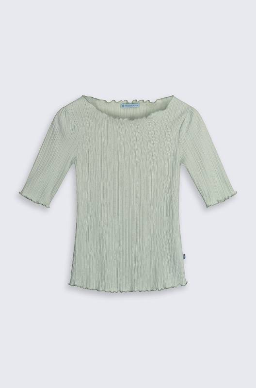 Rockmacherin Mona Trachtenshirt aus Biobaumwolle mit halblangem Ärmel Sonderangebot der Fabrik
