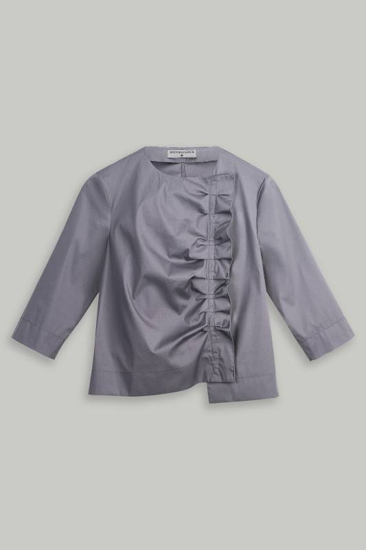 Rockmacherin Lara Trachtenbluse mit asymetrischer Rüsche Super Rabatt
