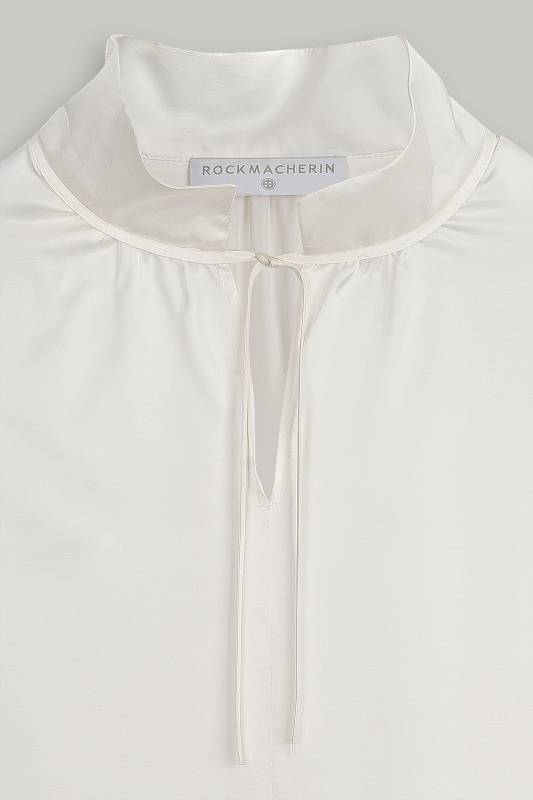 Rockmacherin Hilla Damenbluse oversized aus Viskosesatin Riesige Rabatte