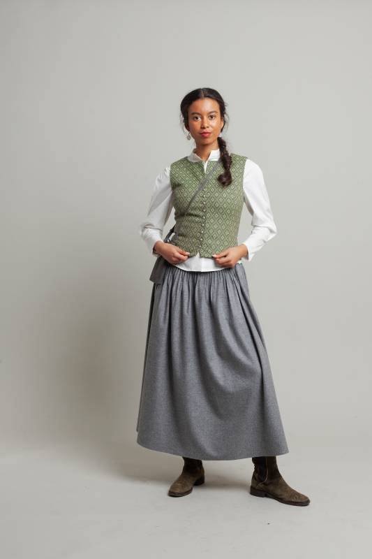 Rockmacherin Nanni Bachmann Damen Trachtenweste aus Wolljacquard Verkauf