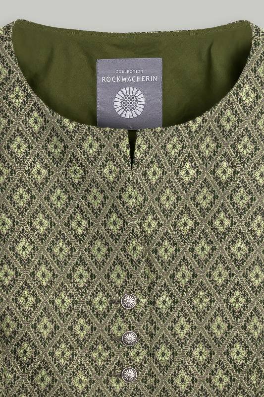 Rockmacherin Nanni Bachmann Damen Trachtenweste aus Wolljacquard Verkauf