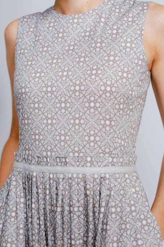 Rockmacherin Elfriede Kleid im Landhausstil mit Print auf elastischer Baumwolle Meist gekauft