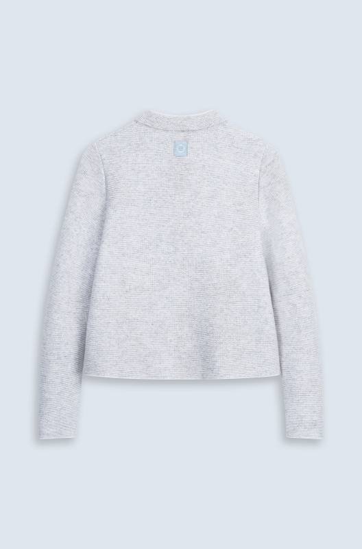 Rockmacherin Florentine Trachten-Strickjacke mit Stehkragen aus Merinowolle Flash Sale