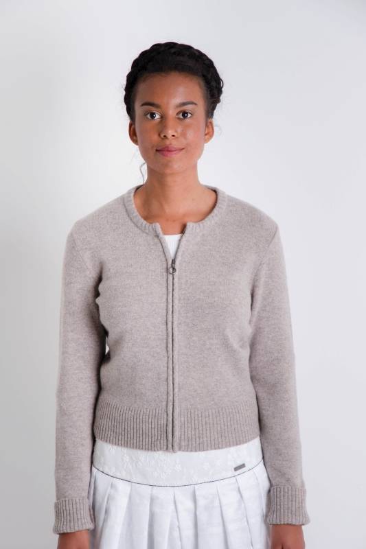 Rockmacherin Käthe light Strickjacke lehm Muttertagsangebot