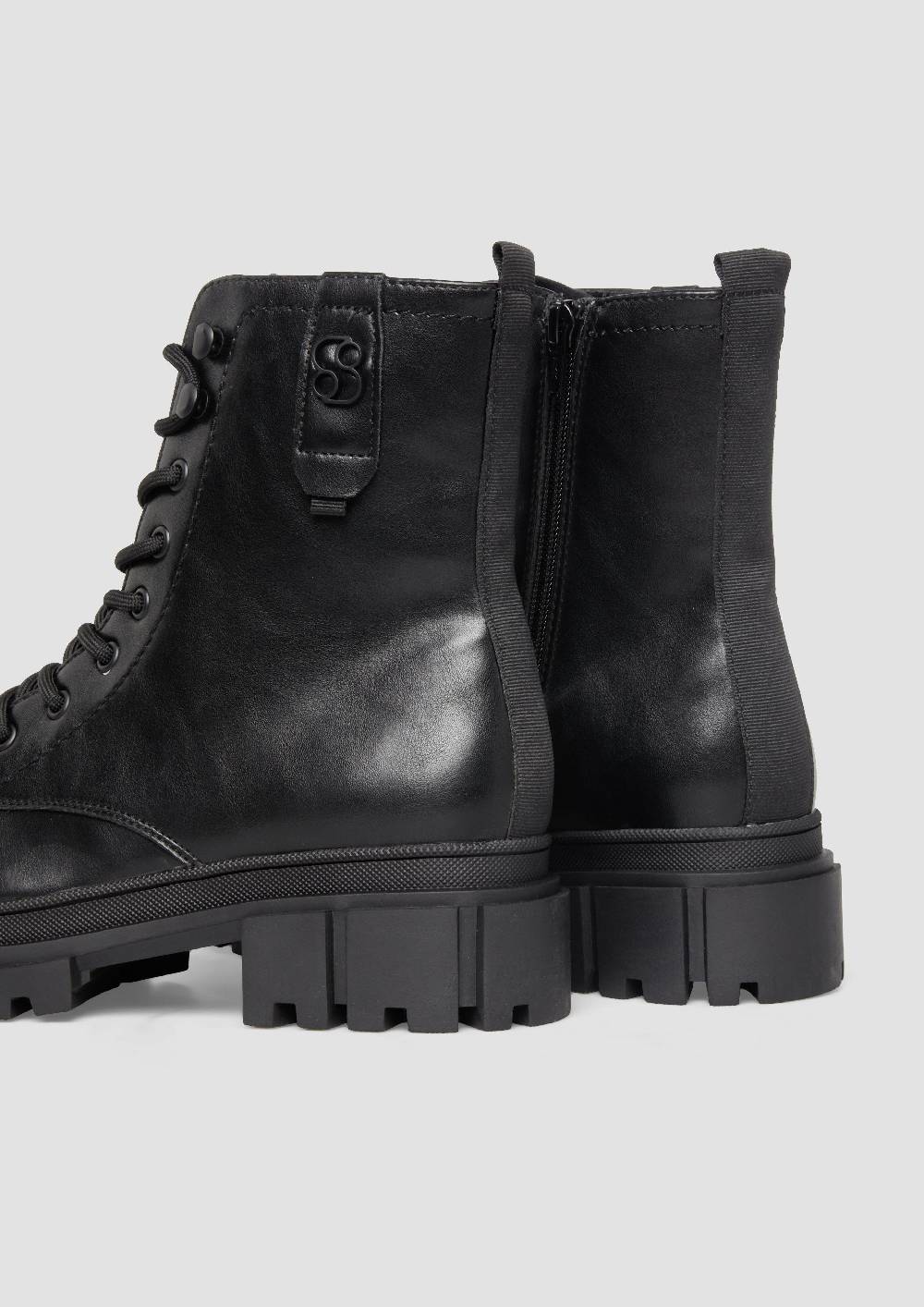 S.Oliver Stiefeletten mit Schnürung und Reißverschluss Flash Sale