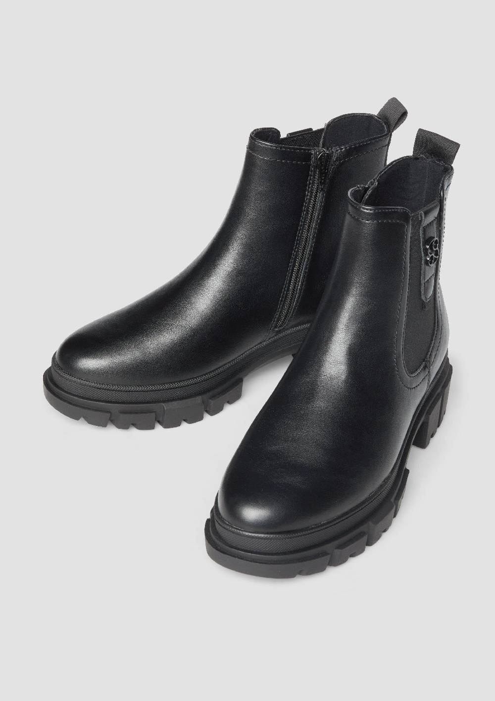 S.Oliver Chelsea Boots mit Logo-Detail Weihnachtsangebot