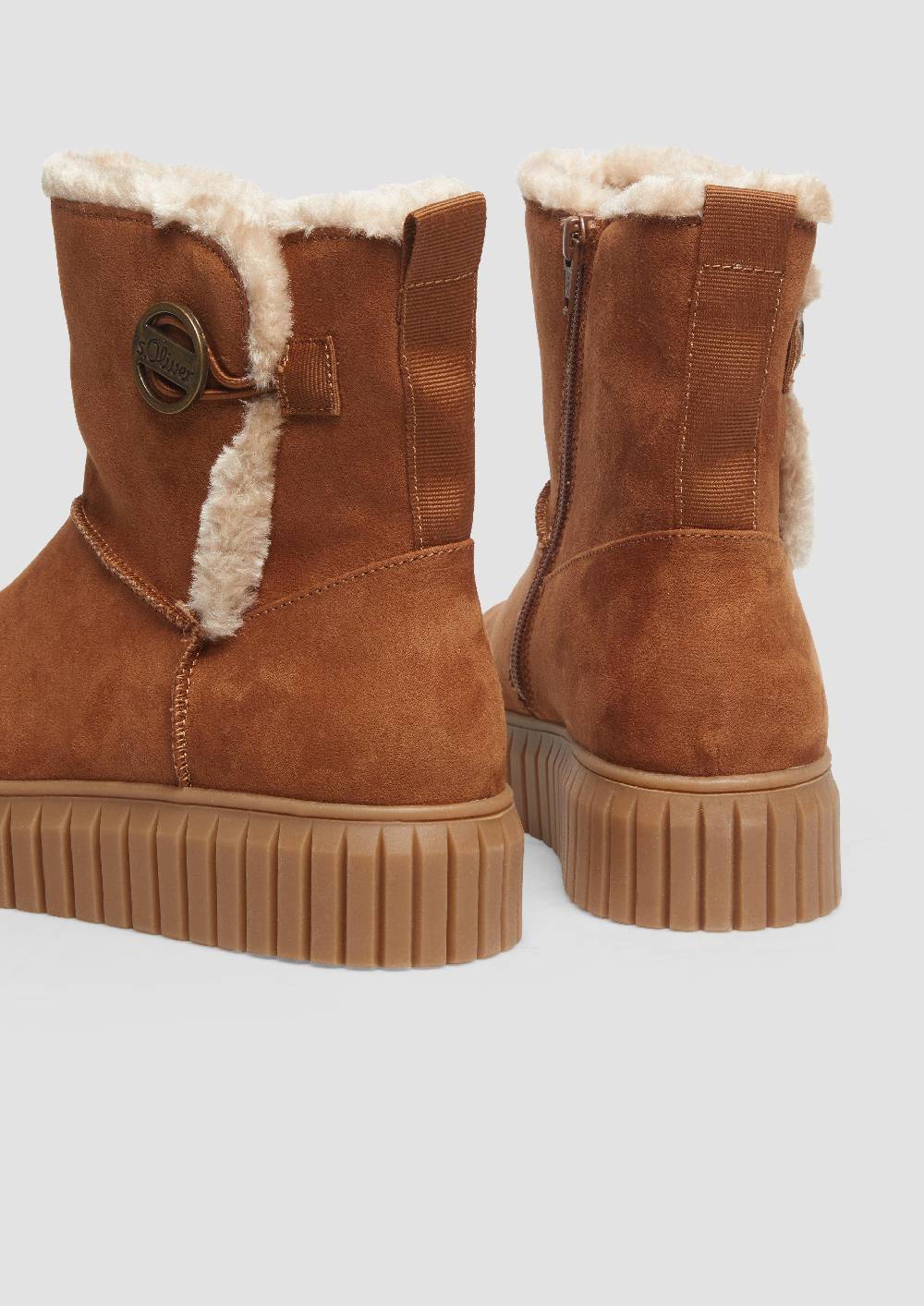 S.Oliver Gefütterte Boots mit Plateausohle Jubiläumsangebot