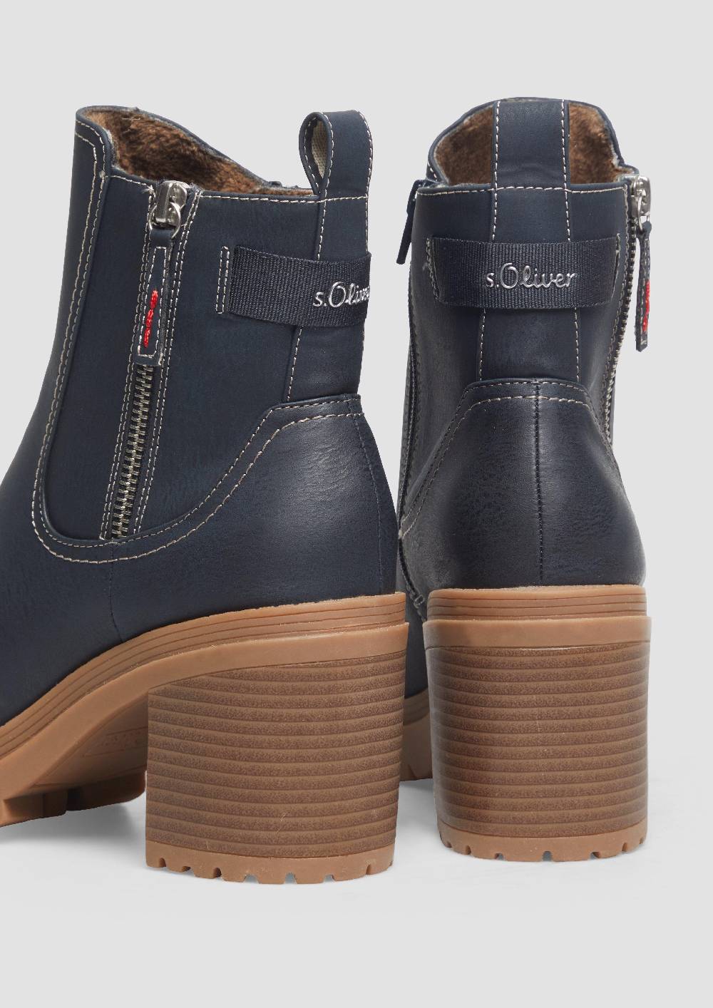 S.Oliver Stiefeletten mit Blockabsatz Zeitlich begrenztes Angebot