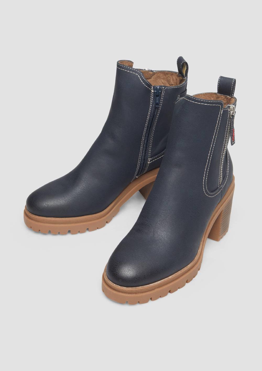 S.Oliver Stiefeletten mit Blockabsatz Zeitlich begrenztes Angebot