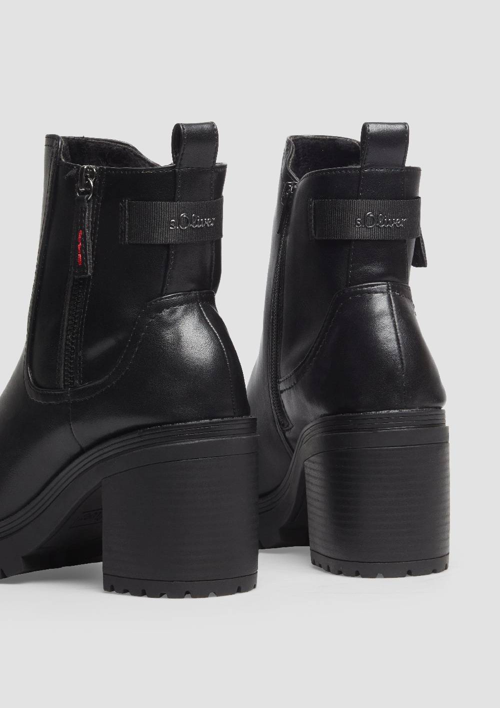 S.Oliver Stiefeletten mit Blockabsatz Tiefpreis