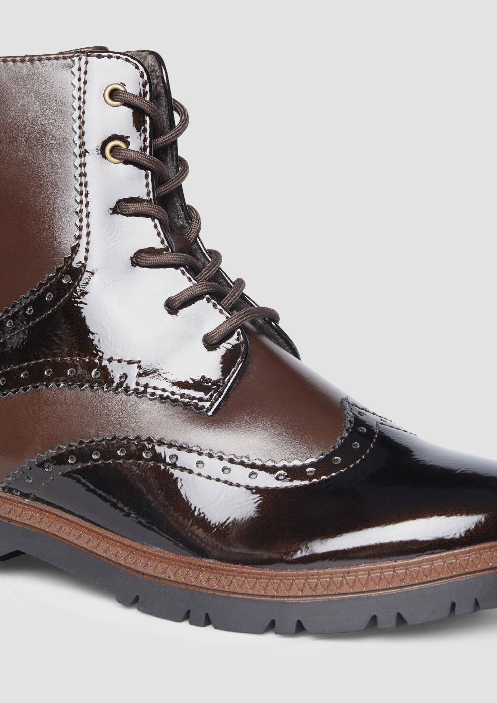 S.Oliver Stiefel mit Schnürung und Reißverschluss Super Sparpreis