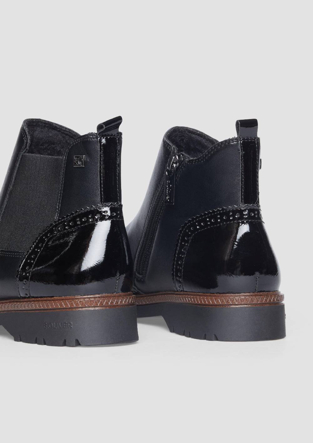 S.Oliver Chelsea Boots in Leder-Optik Zeitbegrenzte Promotion
